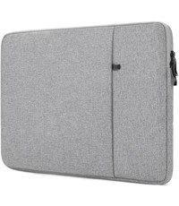 Ntech Macbook air M2 hoes Sleeve Spatwater proof Grijs