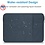 Ntech Hoes Geschikt voor Macbook air M2 hoes Sleeve Spatwater proof Navy - Mabook Air hoes 13.3 met handvat & ruimte voor accessoires - Hoes Geschikt voor Macbook Air 2022 hoes - Hoes Geschikt voor Macbook air M2 case