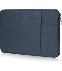 Ntech Macbook air M2 hoes Sleeve Spatwater proof Navy