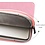 Ntech Hoes Geschikt voor Macbook air M2 hoes Sleeve Spatwater proof Licht Rose - Mabook Air hoes 13.3 met handvat & ruimte voor accessoires - Hoes Geschikt voor Macbook Air 2022 hoes - Hoes Geschikt voor Macbook air M2 case