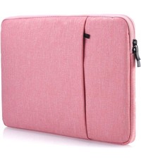 Ntech Macbook air M2 hoes Sleeve Spatwater proof Licht Rose