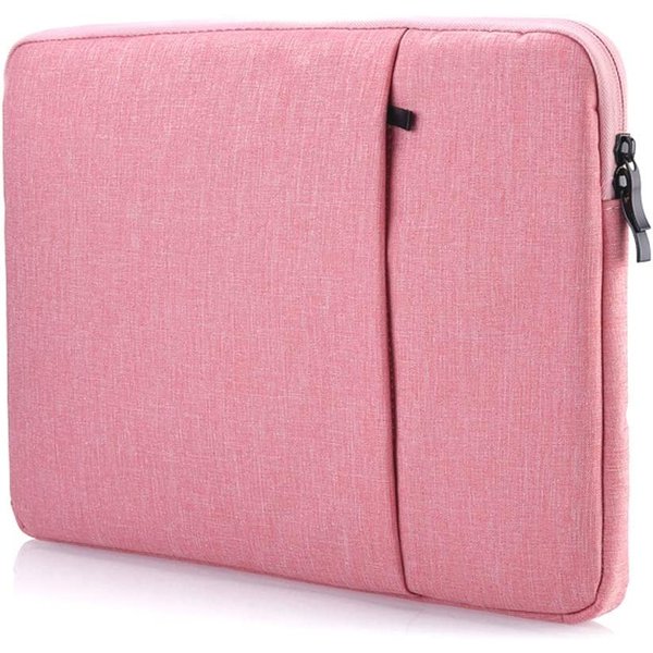 Ntech Hoes Geschikt voor Macbook air M2 hoes Sleeve Spatwater proof Licht Rose - Mabook Air hoes 13.3 met handvat & ruimte voor accessoires - Hoes Geschikt voor Macbook Air 2022 hoes - Hoes Geschikt voor Macbook air M2 case