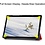 Ntech Hoes Geschikt voor Samsung Galaxy Tab A8 (2021 & 2022) hoes – tri-fold bookcase met auto/wake functie - 10.5 inch – Rood