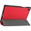 Ntech Hoes Geschikt voor Samsung Galaxy Tab A8 (2021 & 2022) hoes – tri-fold bookcase met auto/wake functie - 10.5 inch – Rood