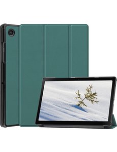 Ntech Samsung Galaxy Tab A8 hoes Tri-fold Groen