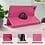 Ntech Hoes Geschikt voor Samsung Galaxy Tab A8 hoes – Hoes Geschikt voor Samsung Galaxy Tab A8 (2021 / 2022) hoes – 360° draaibaar tablethoes – Pink