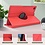 Ntech Hoes Geschikt voor Samsung Galaxy Tab A8 hoes – Hoes Geschikt voor Samsung Galaxy Tab A8 (2021 / 2022) hoes – 360° draaibaar tablethoes – Rood