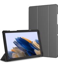 Ntech Samsung Galaxy Tab A8 hoes Tri-fold Grijs