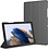 Ntech Hoes Geschikt voor Samsung Galaxy Tab A8 (2021 & 2022) hoes – tri-fold bookcase met auto/wake functie - 10.5 inch – Grijs