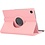 Ntech Hoes Geschikt voor Samsung Galaxy Tab A8 hoes – Hoes Geschikt voor Samsung Galaxy Tab A8 (2021 / 2022) hoes – 360° draaibaar tablethoes – Licht Roze