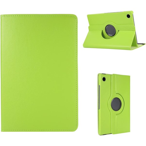Ntech Hoes Geschikt voor Samsung Galaxy Tab A8 hoes – Hoes Geschikt voor Samsung Galaxy Tab A8 (2021 / 2022) hoes – 360° draaibaar tablethoes – Groen