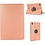Ntech Hoes Geschikt voor Samsung Galaxy Tab A8 hoes – Hoes Geschikt voor Samsung Galaxy Tab A8 (2021 / 2022) hoes – 360° draaibaar tablethoes – Rosegoud