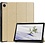 Ntech Hoes Geschikt voor Samsung Galaxy Tab A8 (2021 & 2022) hoes – tri-fold bookcase met auto/wake functie - 10.5 inch – Goud