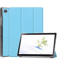 Ntech Samsung Galaxy Tab A8 hoes Tri-fold Licht Blauw