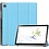 Ntech Hoes Geschikt voor Samsung Galaxy Tab A8 (2021 & 2022) hoes – tri-fold bookcase met auto/wake functie - 10.5 inch – Licht blauw