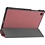 Ntech Hoes Geschikt voor Samsung Galaxy Tab A8 (2021 & 2022) hoes – tri-fold bookcase met auto/wake functie - 10.5 inch – Wine Rood