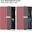 Ntech Hoes Geschikt voor Samsung Galaxy Tab A8 (2021 & 2022) hoes – tri-fold bookcase met auto/wake functie - 10.5 inch – Wine Rood