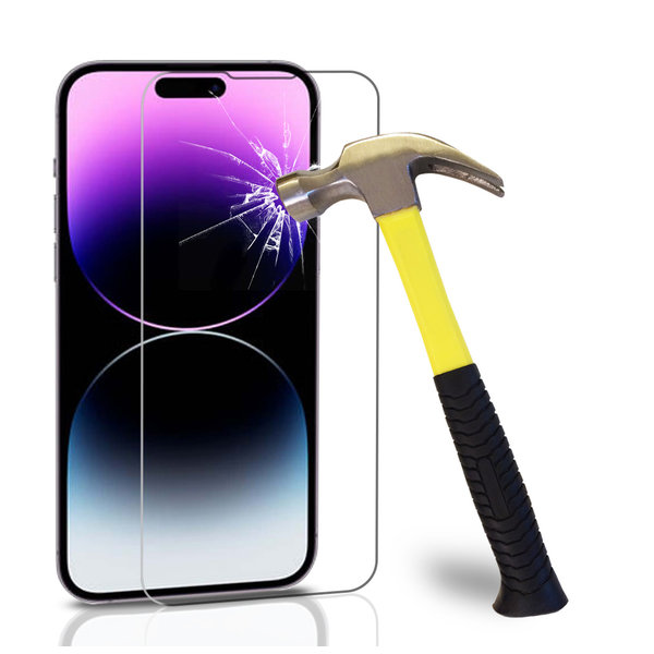 oTronica Geschikt voor iPhone 14 Pro Max screenprotector - beschermglas tempered glass screen protector - oTronica