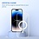 Ntech Hoesje Geschikt voor iPhone 14 Pro Max Magsafe hoes - Hoesje Geschikt voor iPhone 14 Pro Max hoesje Transparant Shockproof anti cover