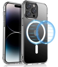 Ntech iPhone 14 Pro Max Hoesje met magnetisch cover