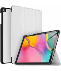 Ntech Samsung Tab S6 Lite Hoes Wit Smart cover