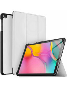 Ntech Hoesje Geschikt Voor Samsung Galaxy Tab S6 Lite Hoes Wit Smart cover 2024