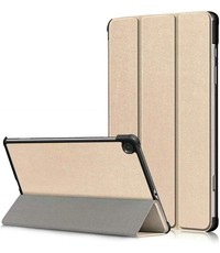 Ntech Samsung Tab S6 Lite Hoes Gold Smart cover