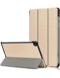 Ntech Hoesje Geschikt Voor Samsung Galaxy Tab S6 Lite Hoes Goud Smart cover 2024
