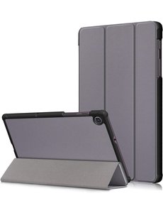 Ntech Hoesje Geschikt Voor Samsung Galaxy Tab S6 Lite Hoes Grijs Smart cover 2024