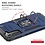 Ntech Hoesje Geschikt Voor Samsung Galaxy S22 Hoesje Heavy Duty Armor Hoesje Blauw - Galaxy S22 hoesje Kickstand Ring cover met Magnetisch Auto Mount - Hoesje Geschikt Voor Samsung Galaxy S22 screenprotector 2 pack