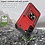 Ntech Hoesje Geschikt Voor Samsung Galaxy S22 Plus Hoesje Heavy Duty Armor Hoesje Rood - Galaxy S22 Plus hoesje Kickstand Ring cover met Magnetisch Auto Mount - Hoesje Geschikt Voor Samsung Galaxy S22 Plus screenprotector 2 pack