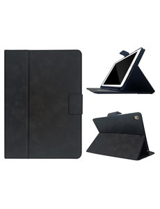 oTronica oTronica iPad 2021 hoes Luxe Leren Bookcase Zwart