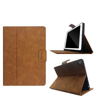 oTronica oTronica iPad 2021 hoes Luxe Leren Bookcase Bruin