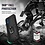 Ntech Samsung A03 core Hoesje kickstand Armor case Zwart - Galaxy A03 core Ring houder TPU backcover hoesje - met Galaxy A03 core screenprotector 1 pack
