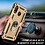 Ntech Hoesje Geschikt Voor Samsung Galaxy A20E Hoesje kickstand Armor case Goud Met screenprotector 2 pack