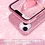 Ntech Hoesje Geschikt voor iPhone 14 Glitter Siliconen backcover – Roze