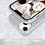 Ntech Hoesje Geschikt voor iPhone 14 Glitter Siliconen backcover – Zilver