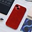 Ntech Hoesje Geschikt voor iPhone 14 Plus Glitter Siliconen backcover – Rood