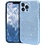 Ntech Hoesje Geschikt voor iPhone 14 Pro Glitter Siliconen backcover – Blauw