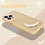 Ntech Hoesje Geschikt voor iPhone 14 Pro Glitter Siliconen backcover – Goud