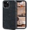 Ntech Hoesje Geschikt voor iPhone 14 Pro Max Glitter Siliconen backcover – Zwart