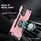 Ntech Samsung A53 Hoesje Heavy Duty Armor Hoesje Rose Goud - Galaxy A53 5G Case Kickstand Ring cover met Magnetisch Auto Mount- Samsung A53 screenprotector 2 pack