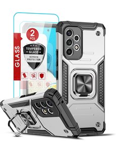 Ntech Samsung A53 Hoesje Heavy Duty Armor Hoesje Zliver