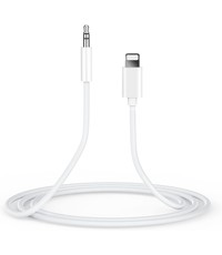 Ntech Lightning naar Jack Kabel - Aux Kabel  iPhone 14 / 14 Pro / 14 Pro Max