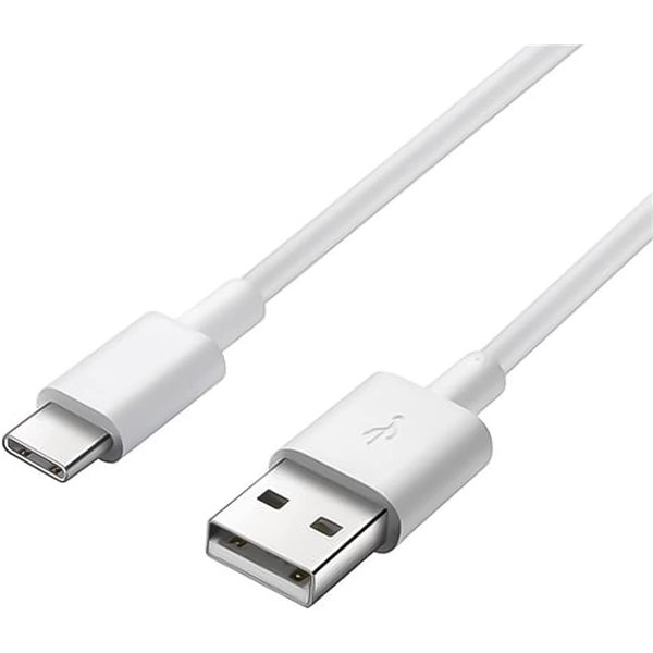 Ntech USB C naar USB A kabel Wit geschikt voor o.a. Smartphone en tablet - Oplaadkabel - usb c naar usb A kabel