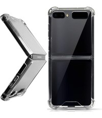 Ntech Samsung Z Flip Hoesje Siliconen Shockproof