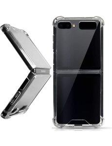 Ntech Samsung Z Flip Hoesje Siliconen Shockproof