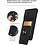 Ntech Hoesje Geschikt Voor Samsung Galaxy S21 Fe hoesje met Ring houder - camera lens protector en pashouder – Rood