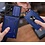 Ntech Hoesje Geschikt Voor Samsung Galaxy S22 Ultra hoesje met Ring houder - camera lens protector en pashouder – Blauw