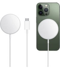 Ntech Draadloze MagSafe Oplader Geschikt voor iPhone 15 / 15 Pro / 15 Pro Max